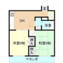 立田町マンションの間取り