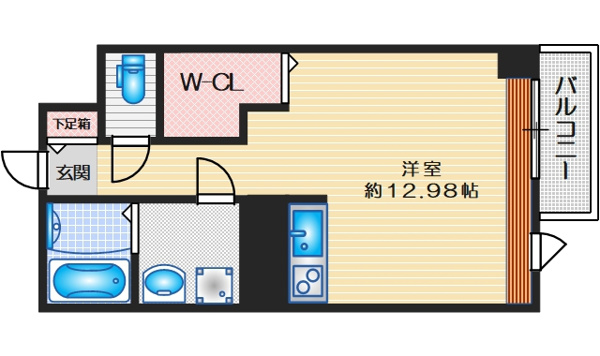 豊中ガーデンズコートの間取り