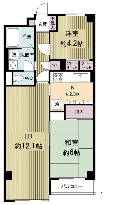 小金井市貫井北町1丁目&nbsp;5階建&nbsp;築43年のイメージ