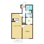 SKY　BLUE本館Aの間取り