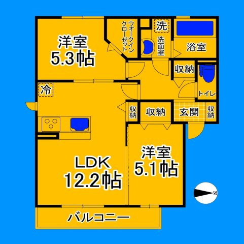 間取り：227103610752
