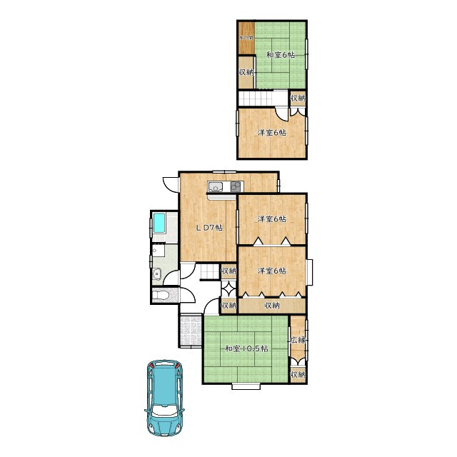間取り：227103091499