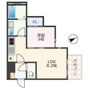R-smart花園の間取り