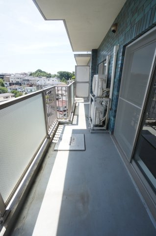 ビラ園生のバルコニー