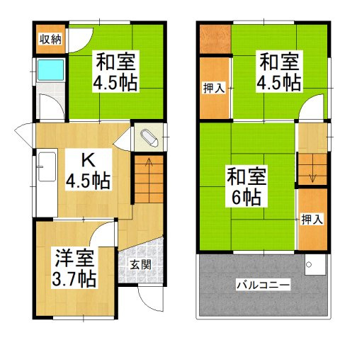 間取り：227104053143