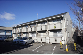 サンドゥエルA棟の外観