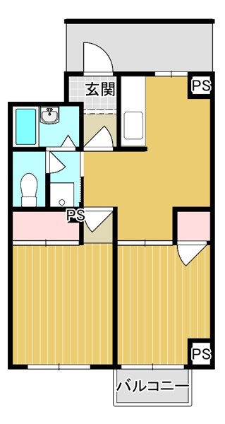 【御幸ビルの間取り】