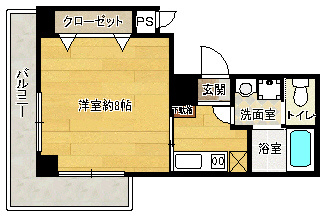 ノブパシオン北梅田の間取り