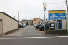 上ノ島町2丁目33駐車場の外観