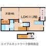 焼津市塩津のハイツの間取り
