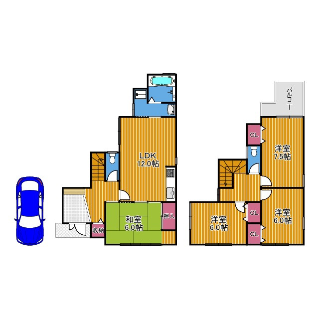 間取り：227100807184