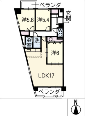 ニューコーポ半田二番館のイメージ