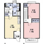 開の里 II棟の間取り