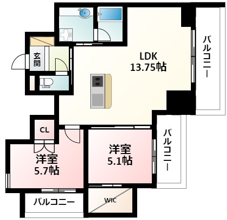 間取り：227104655354