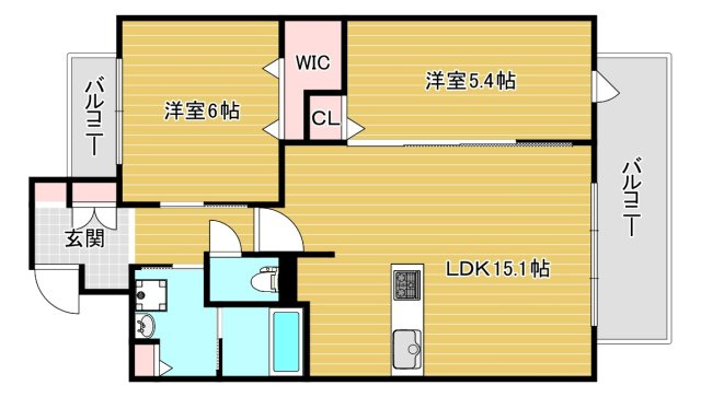 間取り：227102775980