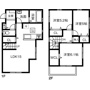 Land court 新瀬戸駅 Bの間取り