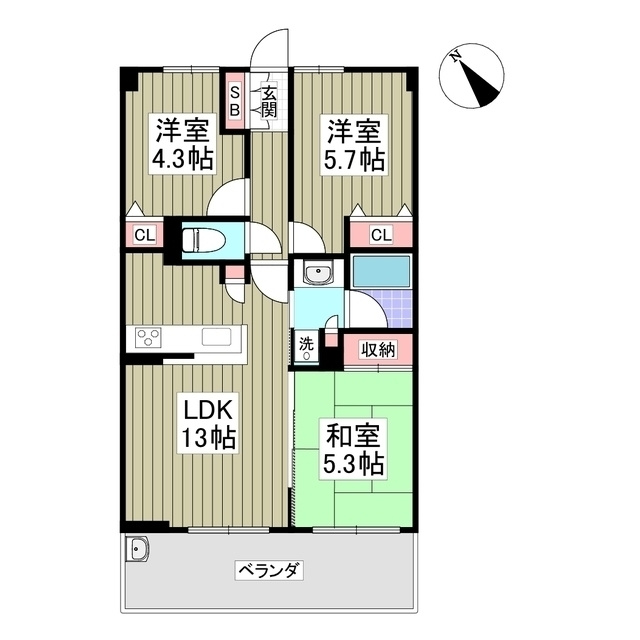 間取り：211065538053