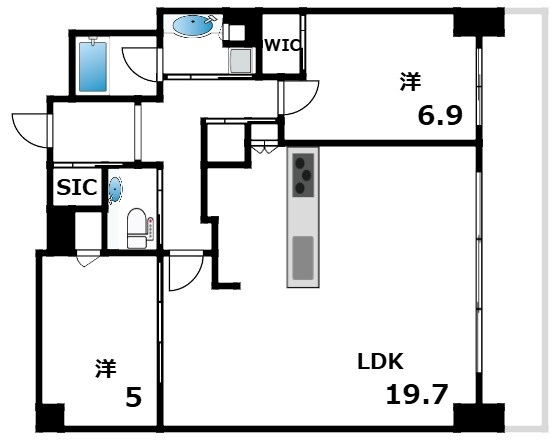 間取り：228055400091