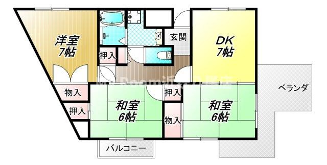 間取り：227103845268