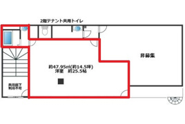 守山市古高町 貸事務所の間取り