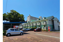 新潟市中央区明石のアパートの外観