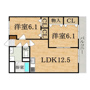 GRAN KUZUMIⅡの間取り