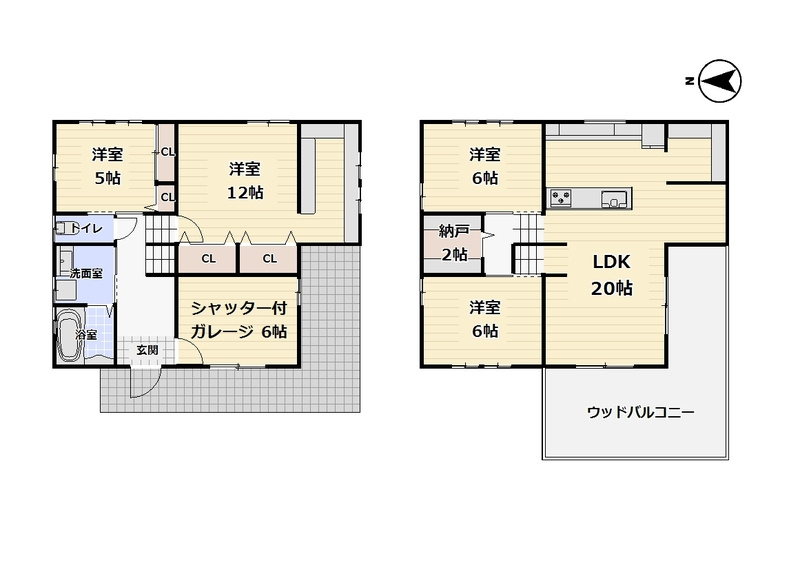 間取り：227101107850