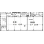 IXINAL門前仲町の間取り