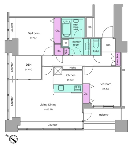 レジディアタワー上池袋（タワー棟）のイメージ
