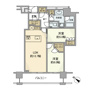 Brillia THE TOWER TOKYO YAESU AVENUEの間取り