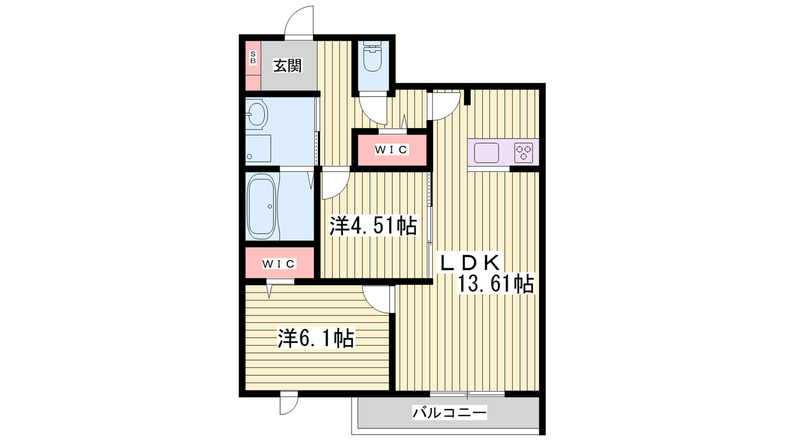 間取り：228059430895