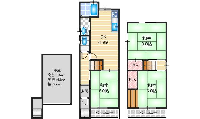 間取り：227102602206
