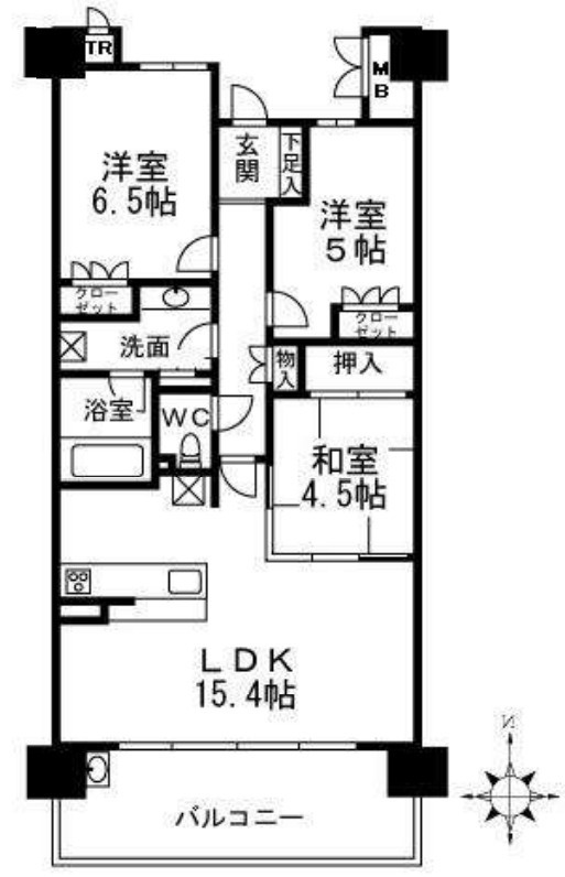 間取り：227102186023
