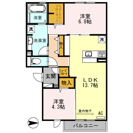 間取り：227104333378