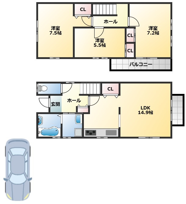 間取り：227102674616