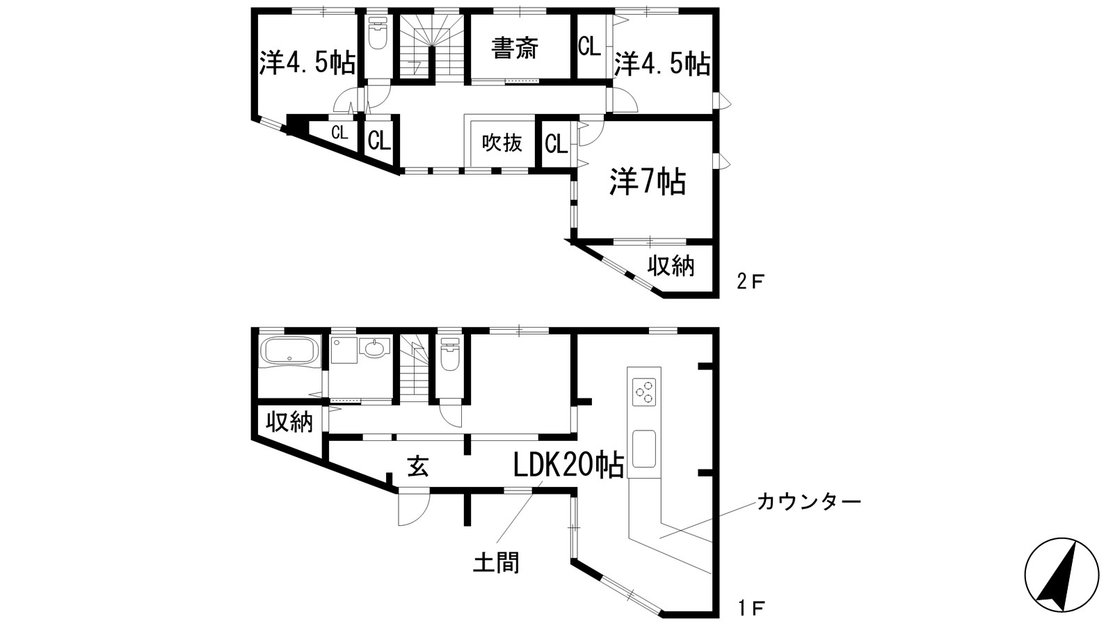 間取り：228059474558