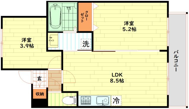 間取り：227103086898