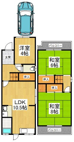 間取り：227101454663