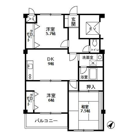 間取り：212057849906