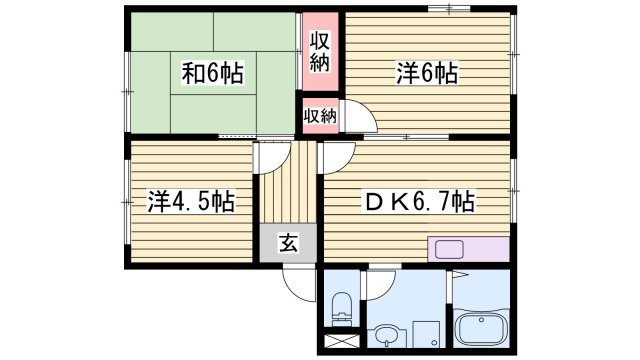 Calmly溝口 B棟のイメージ