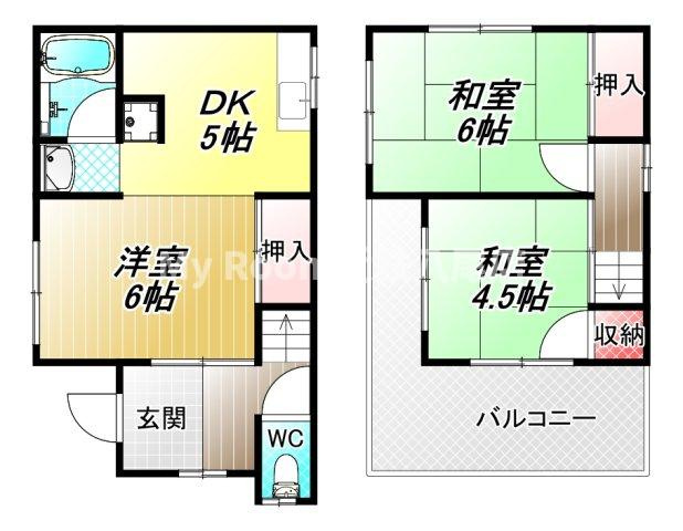 間取り：227104390878
