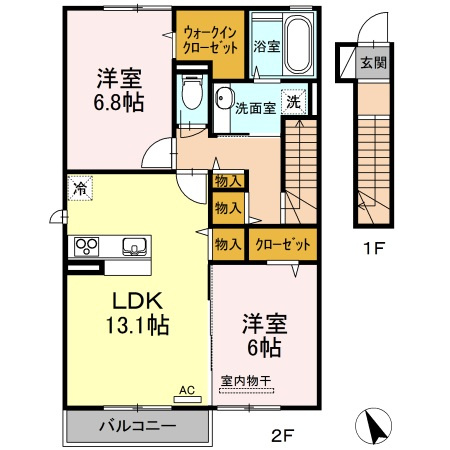 総社市井尻野&nbsp;2階建&nbsp;築8年のイメージ