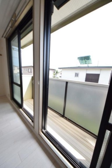 カーサ・デュークのバルコニー