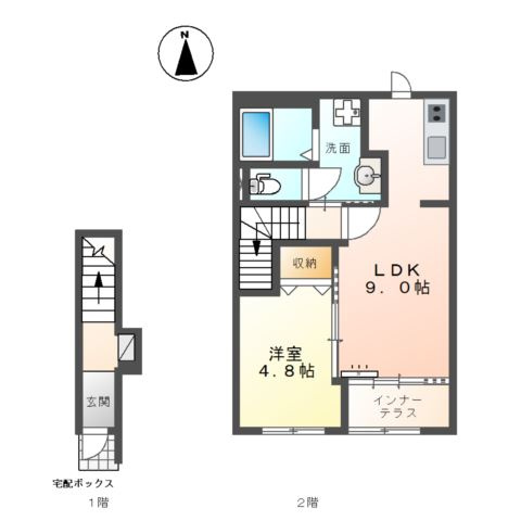 大垣市南若森6丁目&nbsp;2階建&nbsp;築2年のイメージ