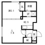 NOVEL北広島の間取り