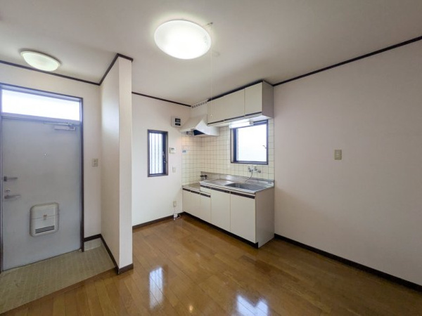 【キャッスルハイツＡ棟の居間】