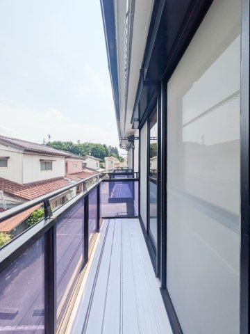 【キャッスルハイツＡ棟のバルコニー】