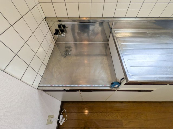 【キャッスルハイツＡ棟のキッチン】