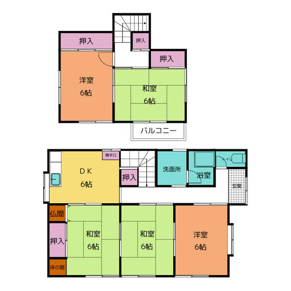 間取り：223039942605