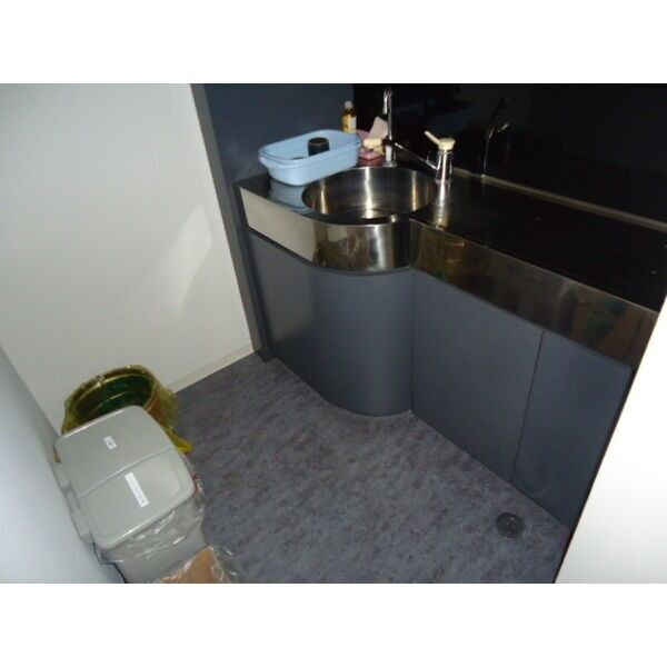 【ライオン中駒ビル201のキッチン】